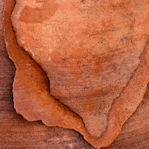 Abstract sandstone layers of the Valley of Fire